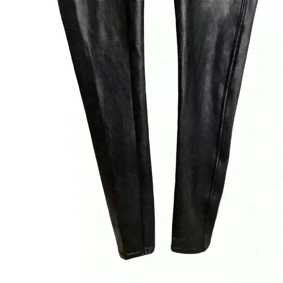 SPANX Faux Leather Leggings Black Size XS - Picture 5 of 10